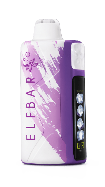 Elf Bar Ice King 40K Grape Ice vapo Montevideo Uruguay